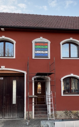 venkovní video led baner